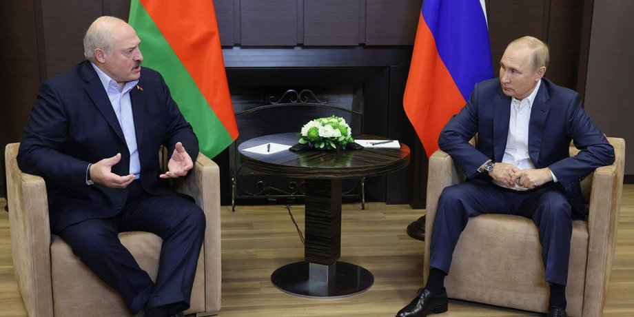 Олександр Лукашенко, Володимир Путін