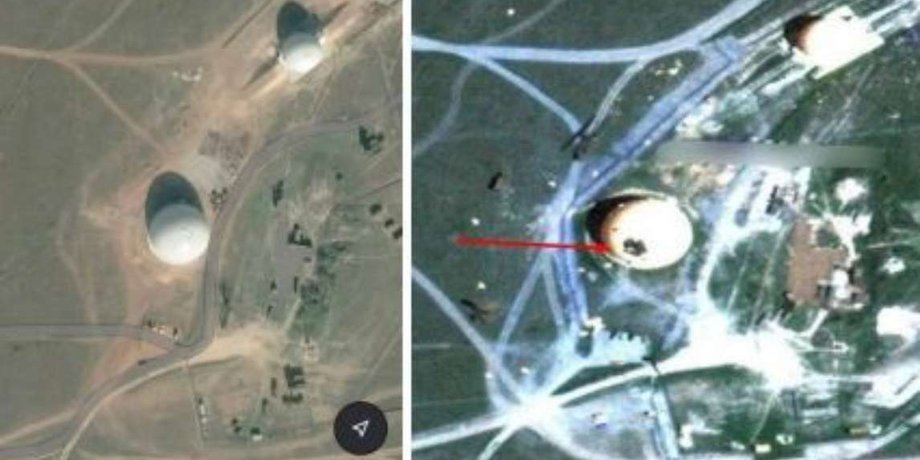 РЛС на тарханкутському півострові, РЛС в Криму, радіолокаційна станція в Криму, пошкодження РЛС в Криму