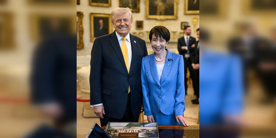 дональд трамп санаэ такаичи