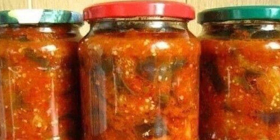 баклажани по-грузинськи, консервація, баклажани рецепт