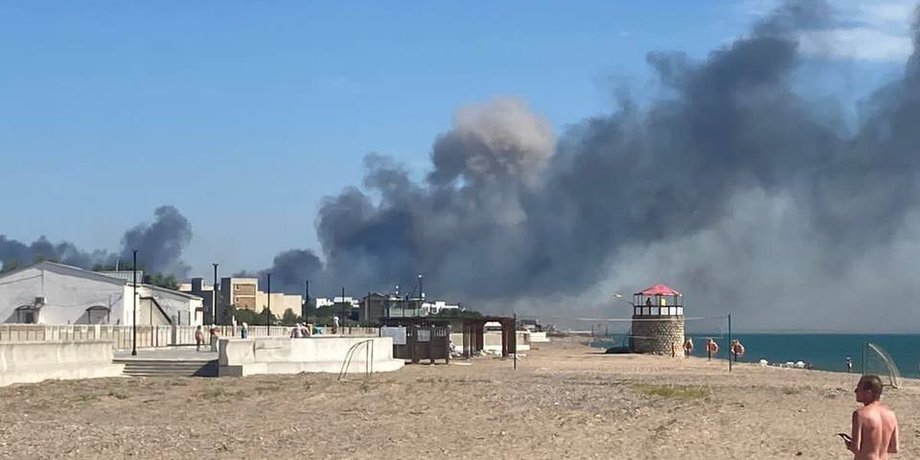 взрывы в Новофедоровке,