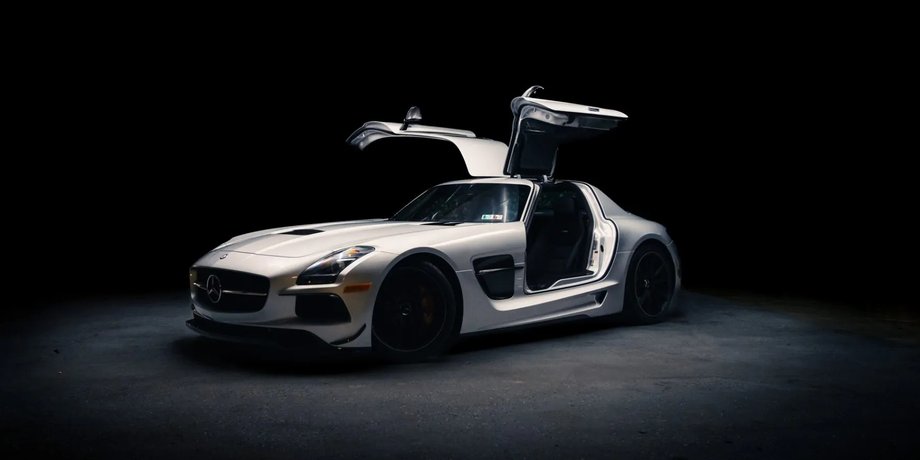 Mercedes SLS AMG Black Series, Mercedes SLS AMG, Mercedes SLS, суперкар Mercedes, капсула часу