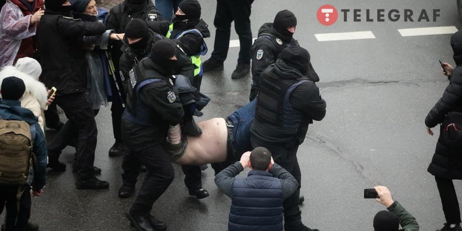 ФОП, РРО, митинг, Верховная Рада, столкновения