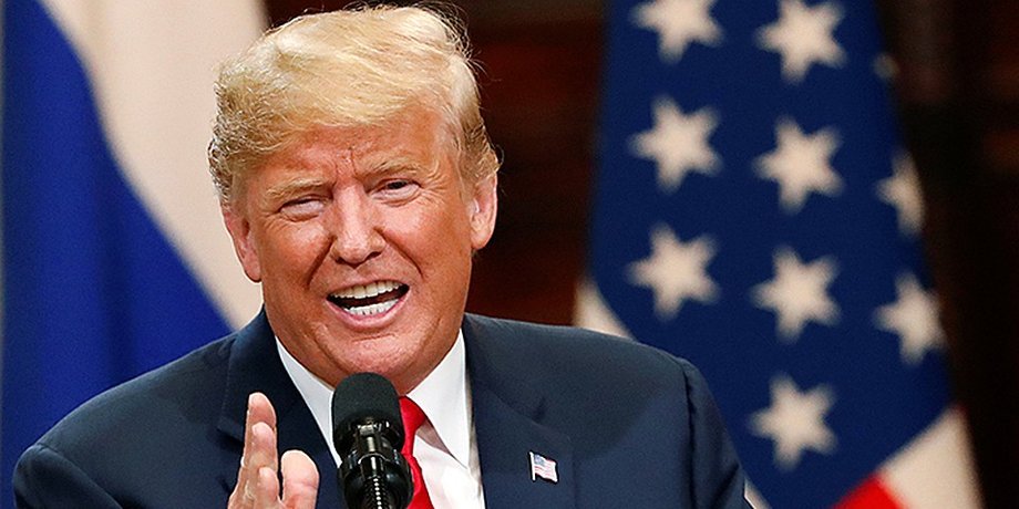 Изображение экс-президента США Дональда Трампа