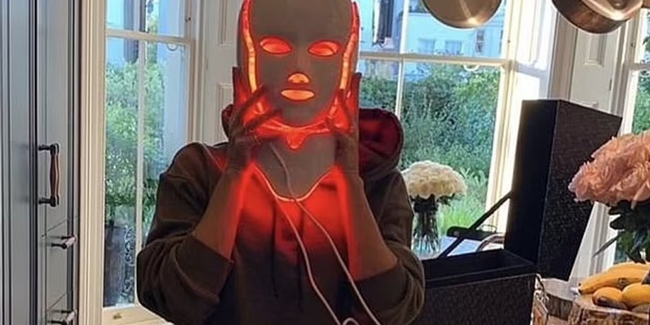 LED-маска, маска краси