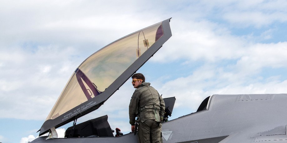 f-35, авиация сша, охота на кадры