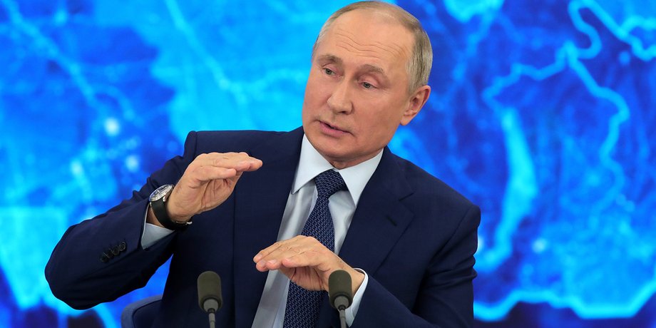Російський президент Володимир Путін