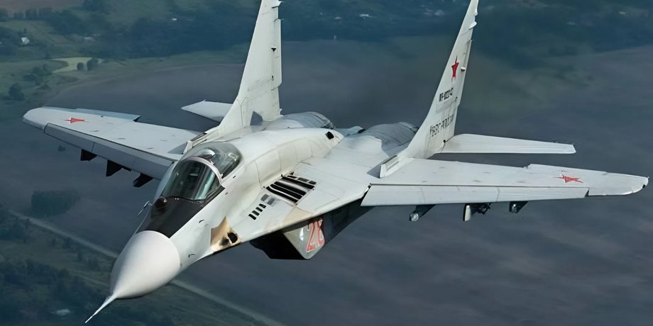 МіГ-29 ЗС РФ в польоті