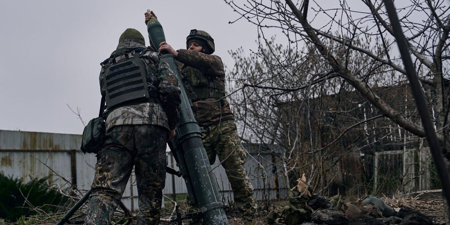міномет, ЗСУ, війна, донбас, постріл, позиція ЗСУ, фронт