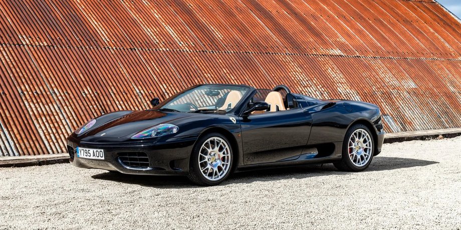 Ferrari, Ferrari 360 Spider, Продаж, Великобританія, Авто, Автомобілі, Суперкар, Фото Девід Бекхем, Футболіст