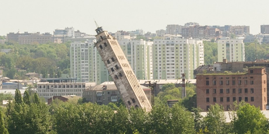элеватор, харьков, заброшенное здание, взрыв, вокзал харьков