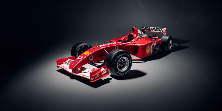 Ferrari, Ferrari F2001b, Авто, Автомобили, Болид, Формула-1, Михаэль Шумахер, Гонки, Аукцион, Фото