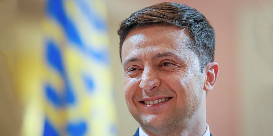 Зеленський, президент України,