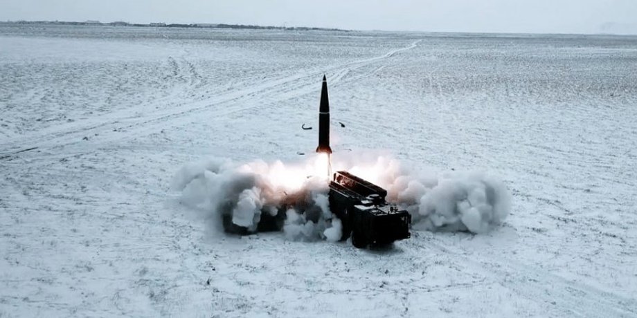 Пуск ОТРК "Искандер-М"