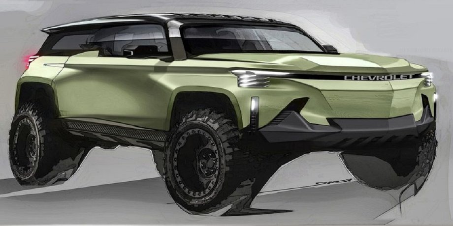 Chevrolet, General Motors, Авто, Автомобили, Внедорожник, Электромобили, Фото, Новинки