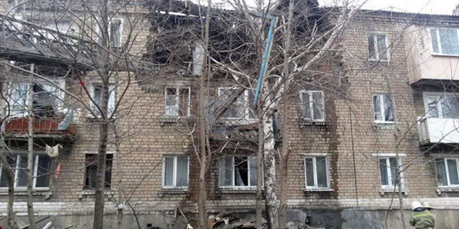 Взрыв бытового газа в Макеевке / Фото: novosti.dn.ua
