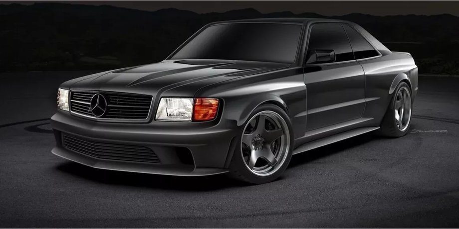 Купе Mercedes W126