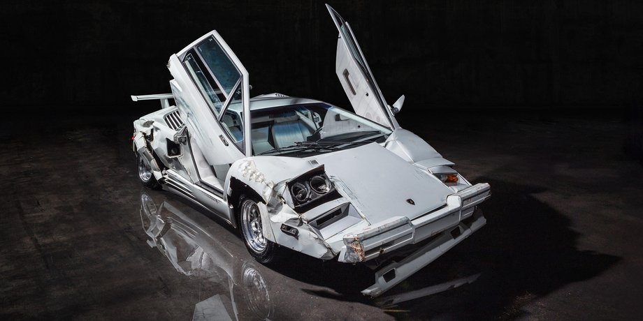 авто из фильма волк с уолл-стрит, волк с уолл-стрит, Lamborghini Countach, суперкар Lamborghini, леонардо ди каприо