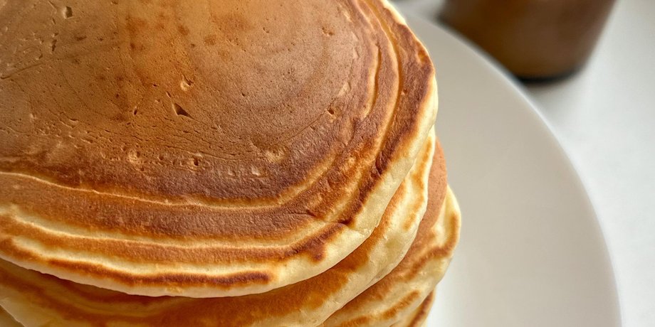панкейки с шоколадом, блинчики