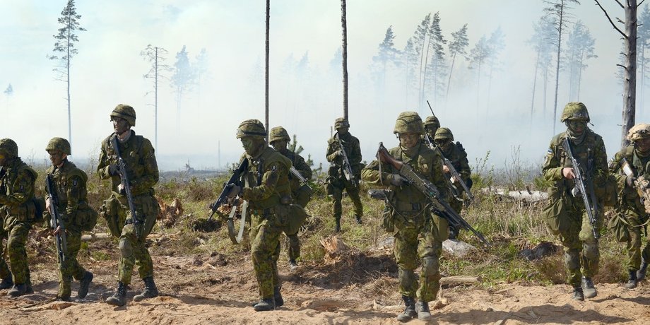 естонська армія, естонські військові, армія Естонія, НАТО