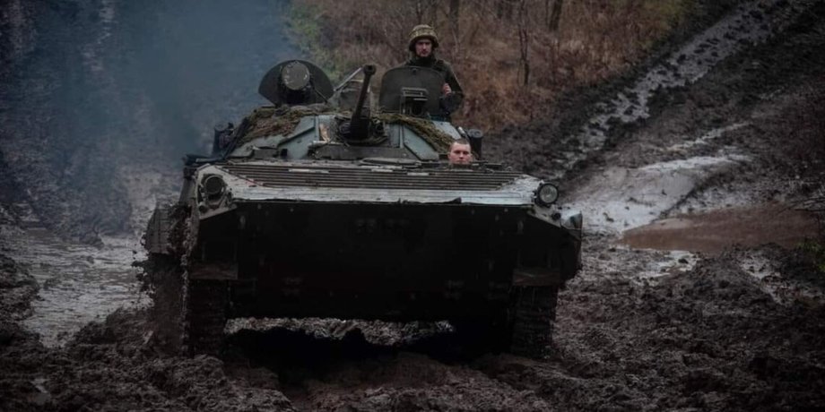 грязь на фронте