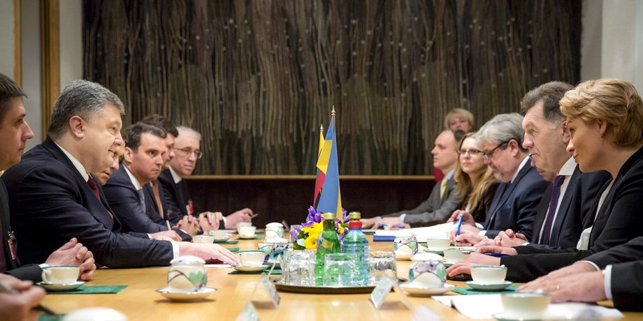 Встреча в Вильнюсе / Фото: Пресс-служба президента