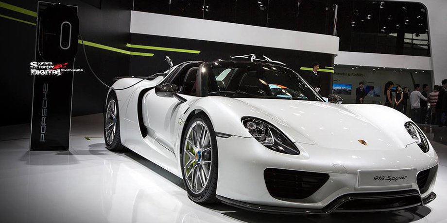 Porsche 918 Spyder / Фото: gtspirit.com