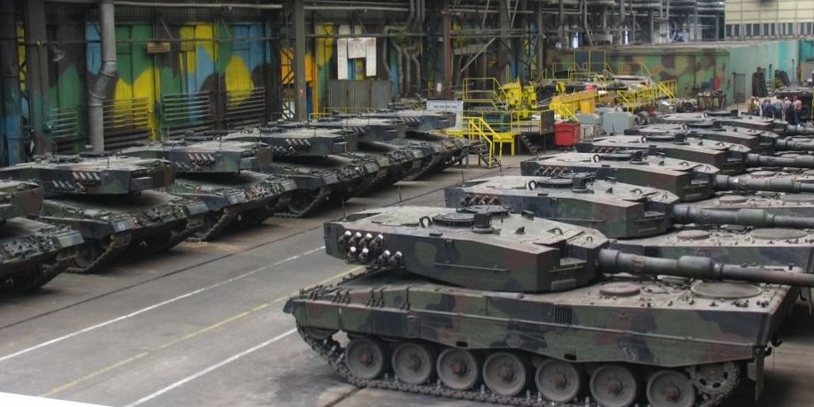 ремонт танков Leopard 2