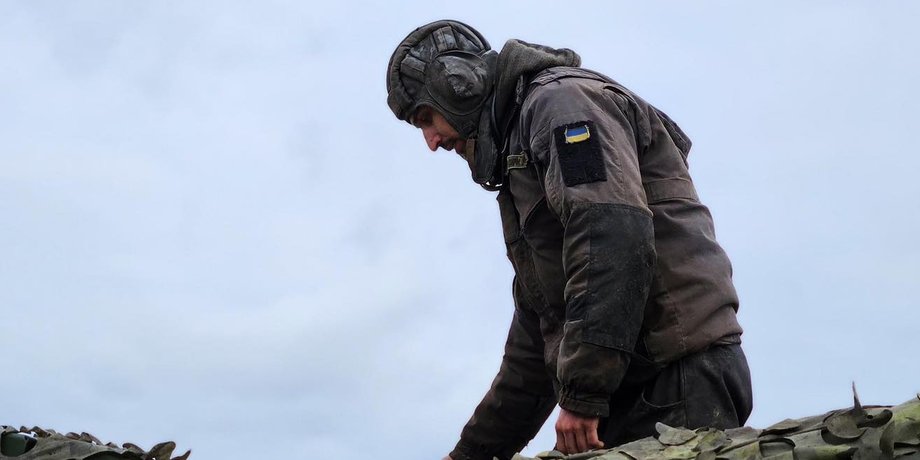 Боец ВСУ
