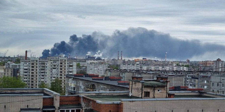 Пожежа на заводі Северсталь в Череповці