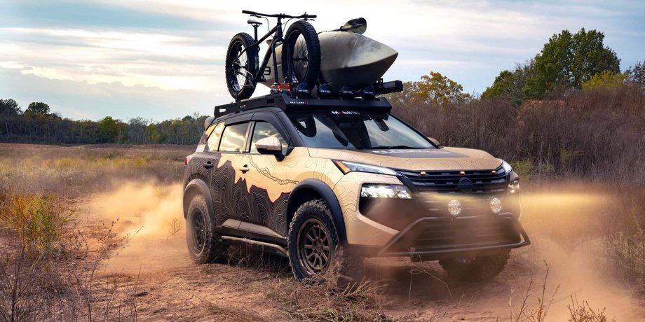 Nissan, Nissan Rogue, Nissan Project Rugged Rogue, Авто, Автомобили, Кроссоверы, Седаны, Новинки, Фото