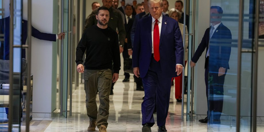 Зеленский и Трамп