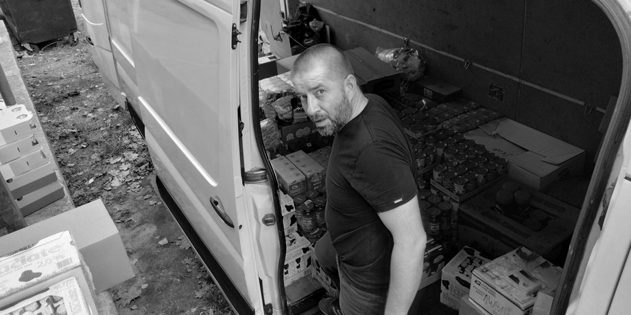 Марек, польский волонтер, волонтер, Польша, Бахмут, ранение, больница Киев, помощь украинцам, гуманитарная миссия