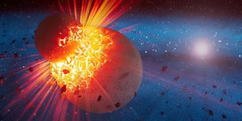 Столкновение миров: астрономы выяснили, что произошло в Солнечной системе