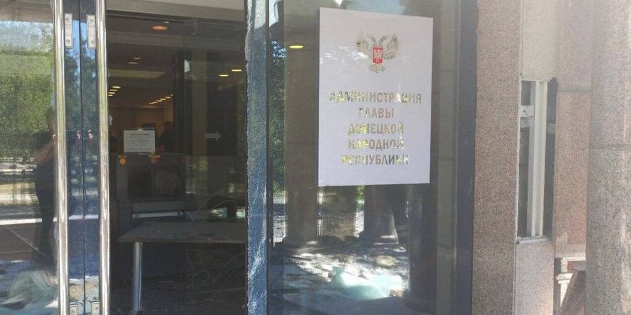 администрация пушилина, пушилин донецк, пушилин умер, пушилин погиб, обстрел донецка