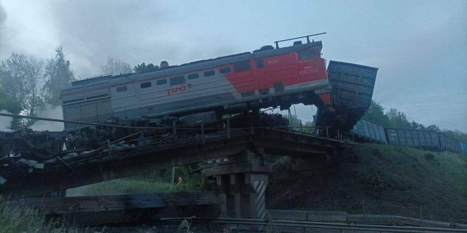 російська залізниця,