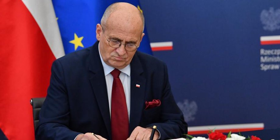 Збигнев Рау, мид польши, мид польши Збигнев Рау, министр иностранных дел польши Збигнев Рау