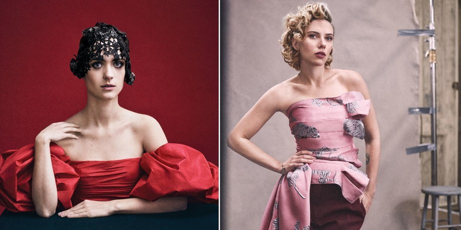 Лив Лиза Фрис и Скарлетт Йоханссон/Фото Vogue