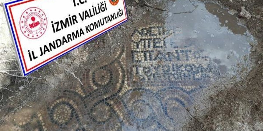 Чорні копачі, Туреччина, Римська епоха, монастир, Мозаїка