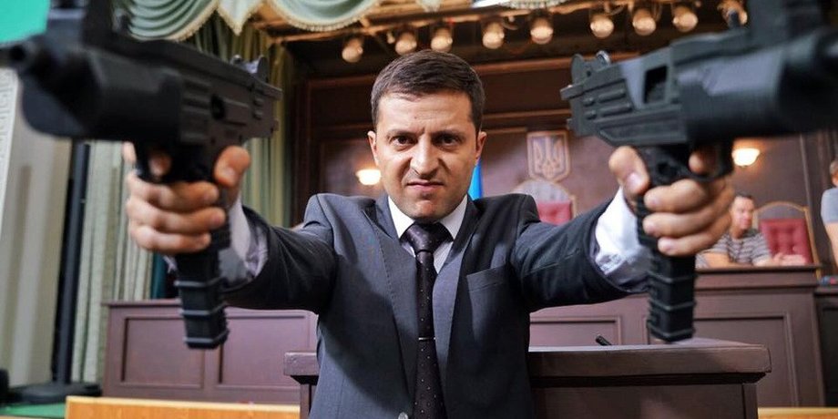 Кадр из сериала "Слуга народа"