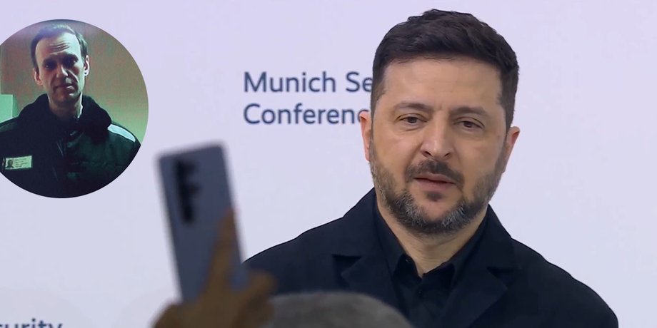Алексей Навальный и Владимир Зеленский