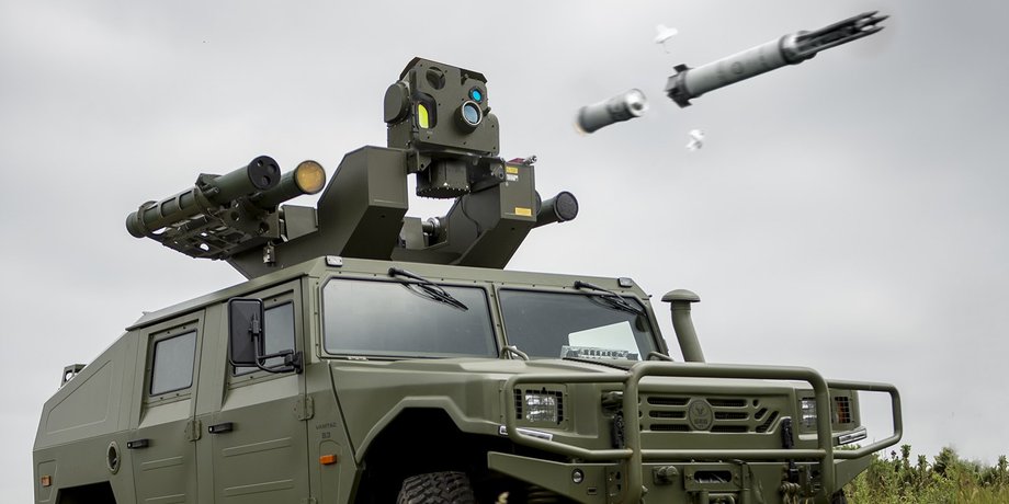 ЗРК Rapid Ranger випускає ракети ППО