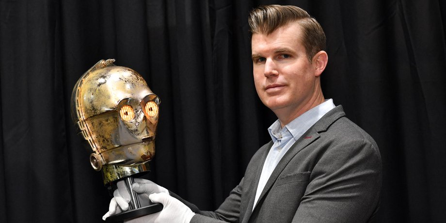 голова C-3PO, аукціон, Зоряні війни, лот