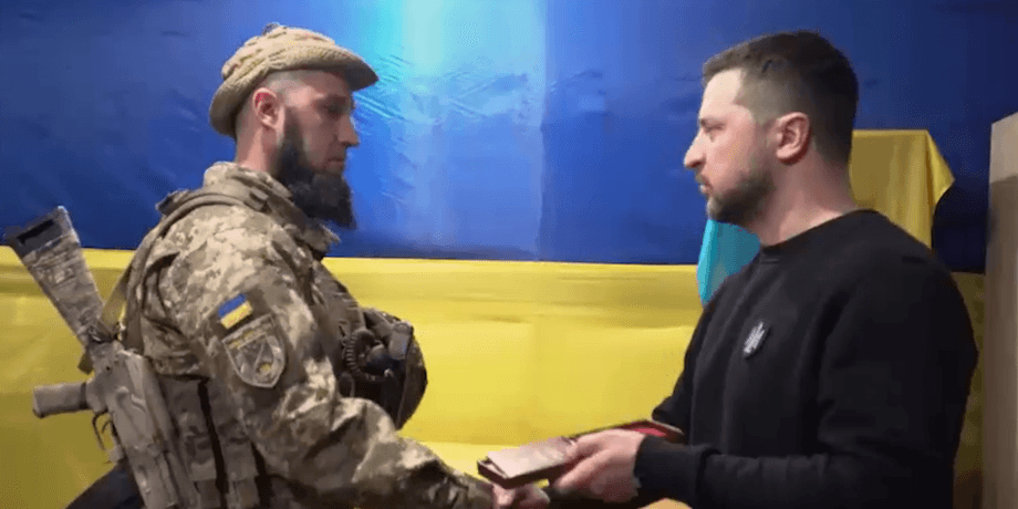Зеленський на фронті