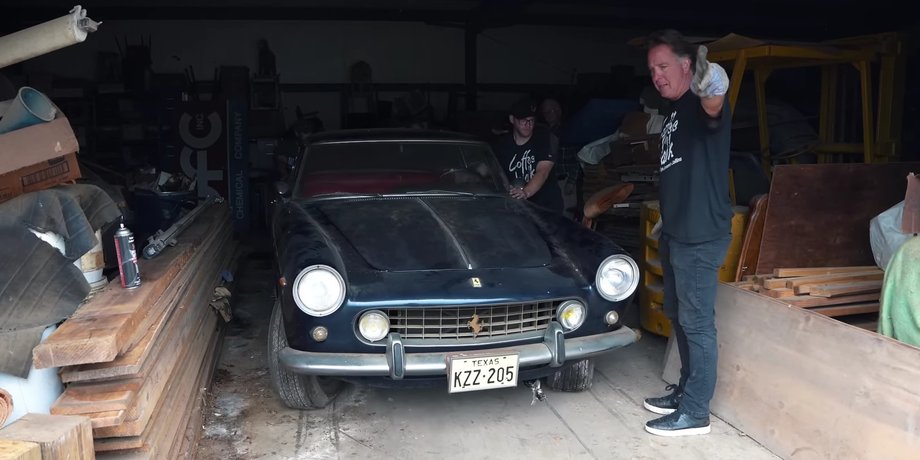 Ferrari 250 GTE, Ferrari 250 GTE 2+2, Ferrari 250, суперкар Ferrari, Ferrari 250 1962, заброшенные авто