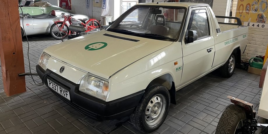 skoda favorit electric, skoda favorit, Skoda Elmo, электромобиль Skoda, пикап Skoda