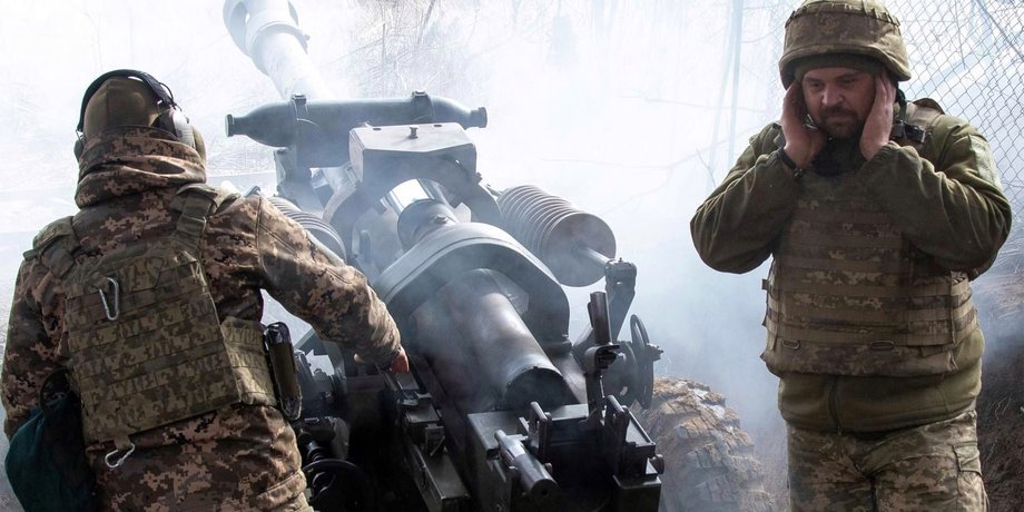 ВСУ, военные, артиллерия, война