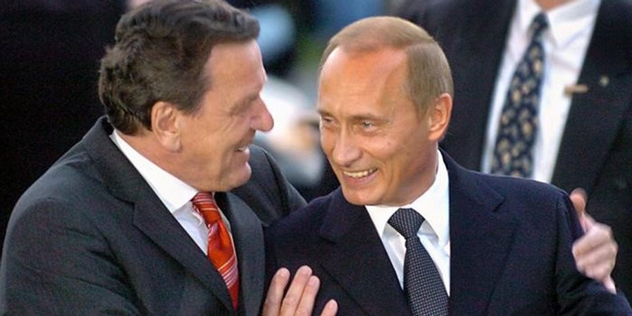 Герхард Шредер визит в Россию