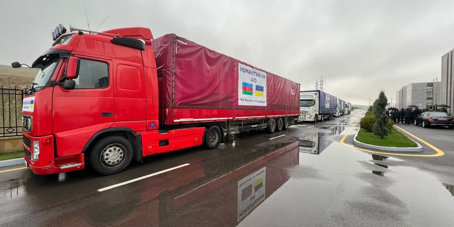 азербайджан, україна, гуманітарна допомога, електрообладнання
