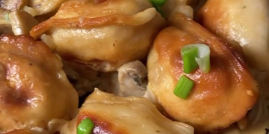 жаренные вареники, вкусные вареники, полуфабрикаты